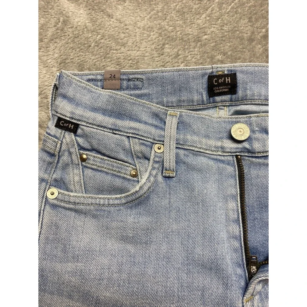 Citizens Of Humanity The Rocket Crop HighRise Skinny Stretch Jeans Women’s Sz 24